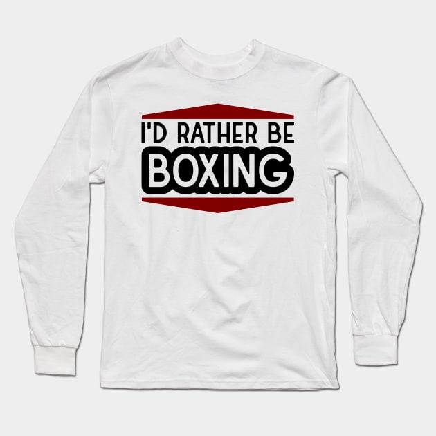 Boxing Long Sleeve T-Shirt by Hashop